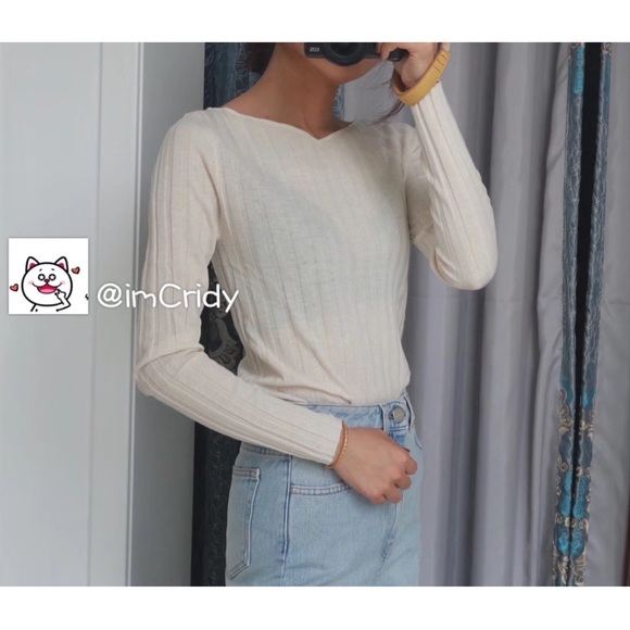 Toteme cashmere silk wool knit top - Picture 2 of 7